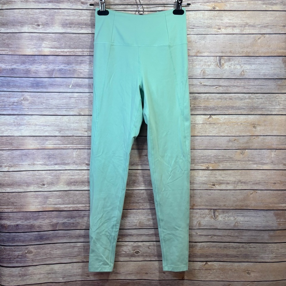 girlfriend collective High-Rise Compression Legging Aqua size Small